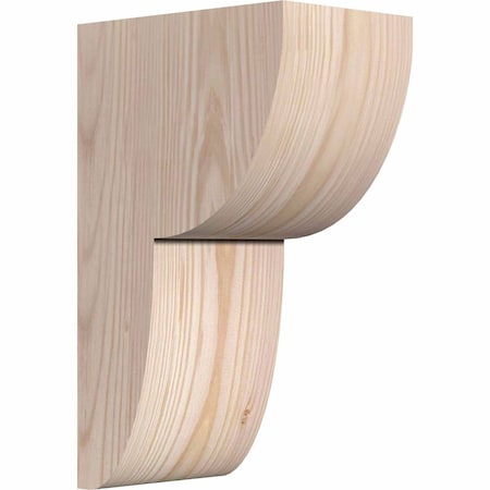Ekena Millwork Crestline Rough Sawn Corbel, Douglas Fir, 4"W x 6"D x 10"H COR04X06X10CRE00RDF